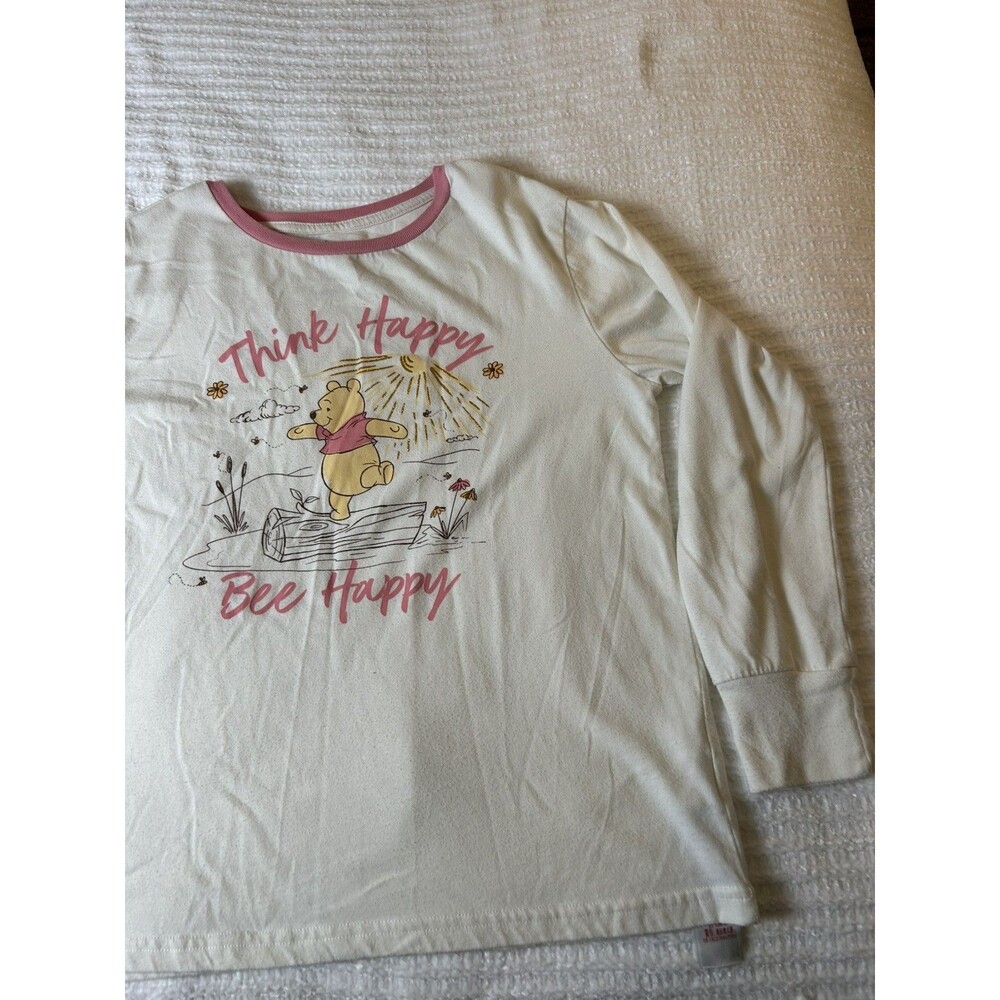 RARE Disney Park Winnie the Pooh long sleeve Shirt  Size Large L Comfy Cozy Nice